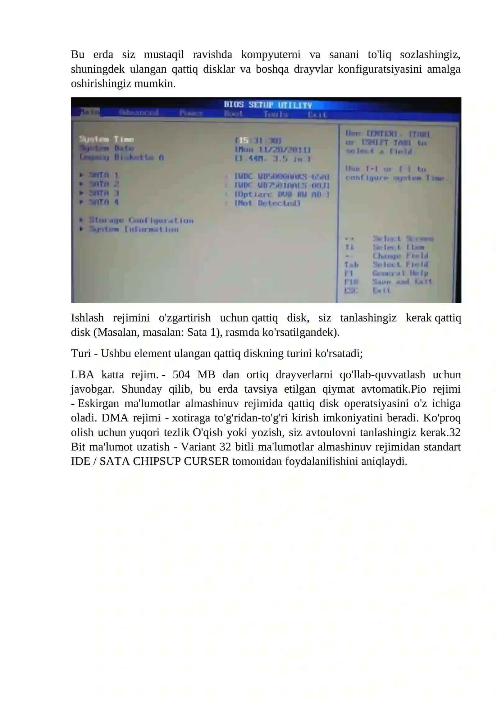Kompyuterni yangilash BIOS buzilishini sozlash va BIOS ni o‘rnatish 3