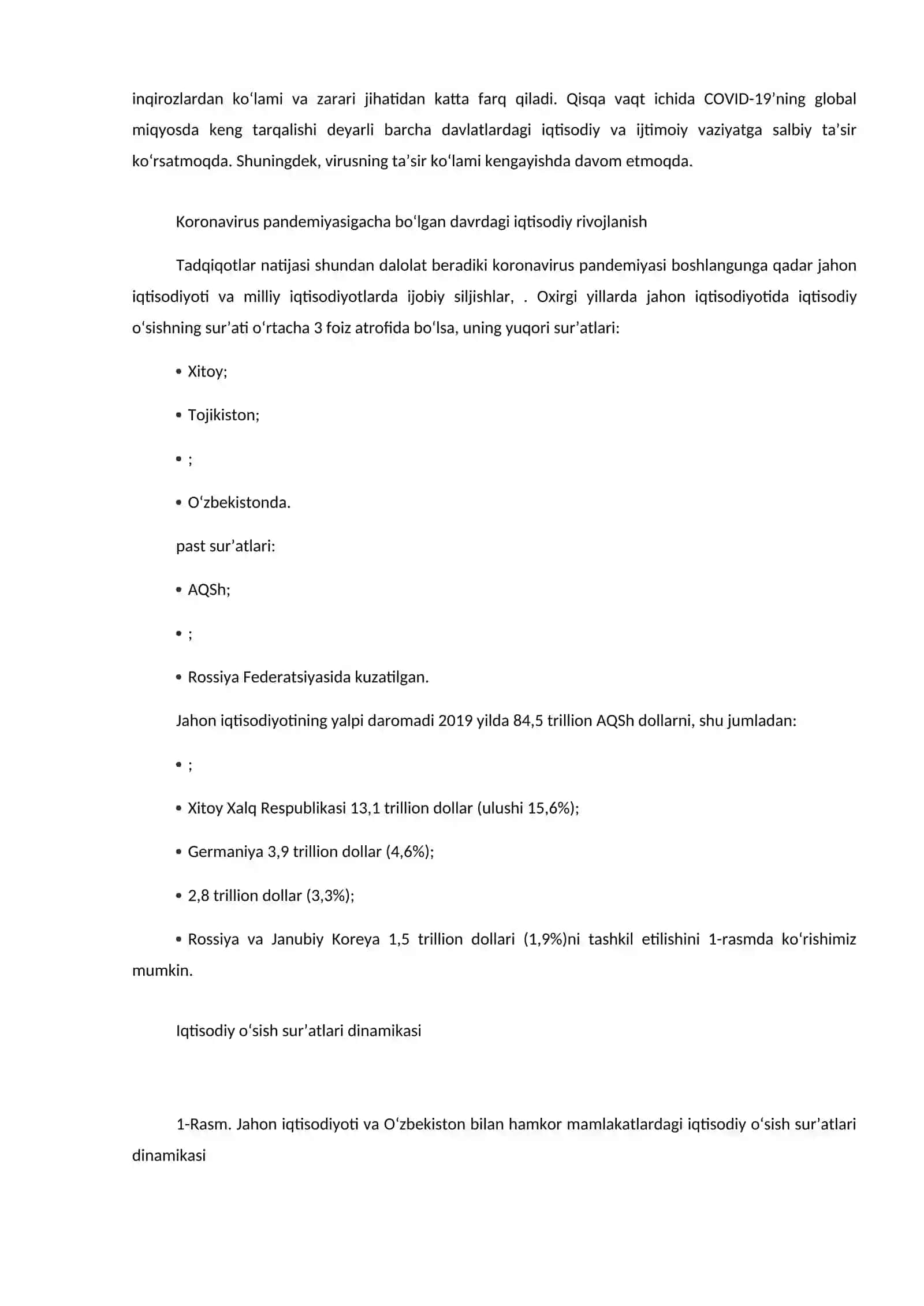Koronavirus pandemiyasining iqtisodiy ta'siri 3