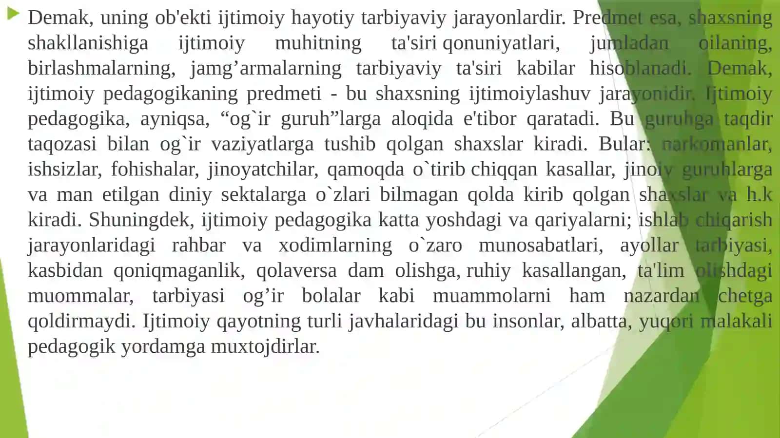 Ijtimoiypedagogika fan sifatida 3