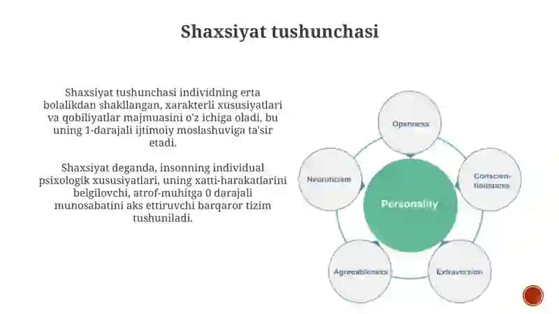 Shaxsiyat va Volitsiya: Nazariy Asoslar 3