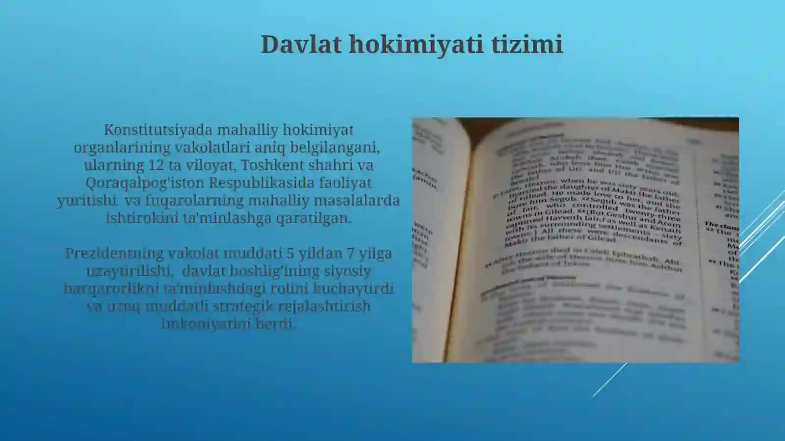 Konstitutsiyaning avvalgi va takomillashtirilgan versiyalari orasidagi farqlar 3