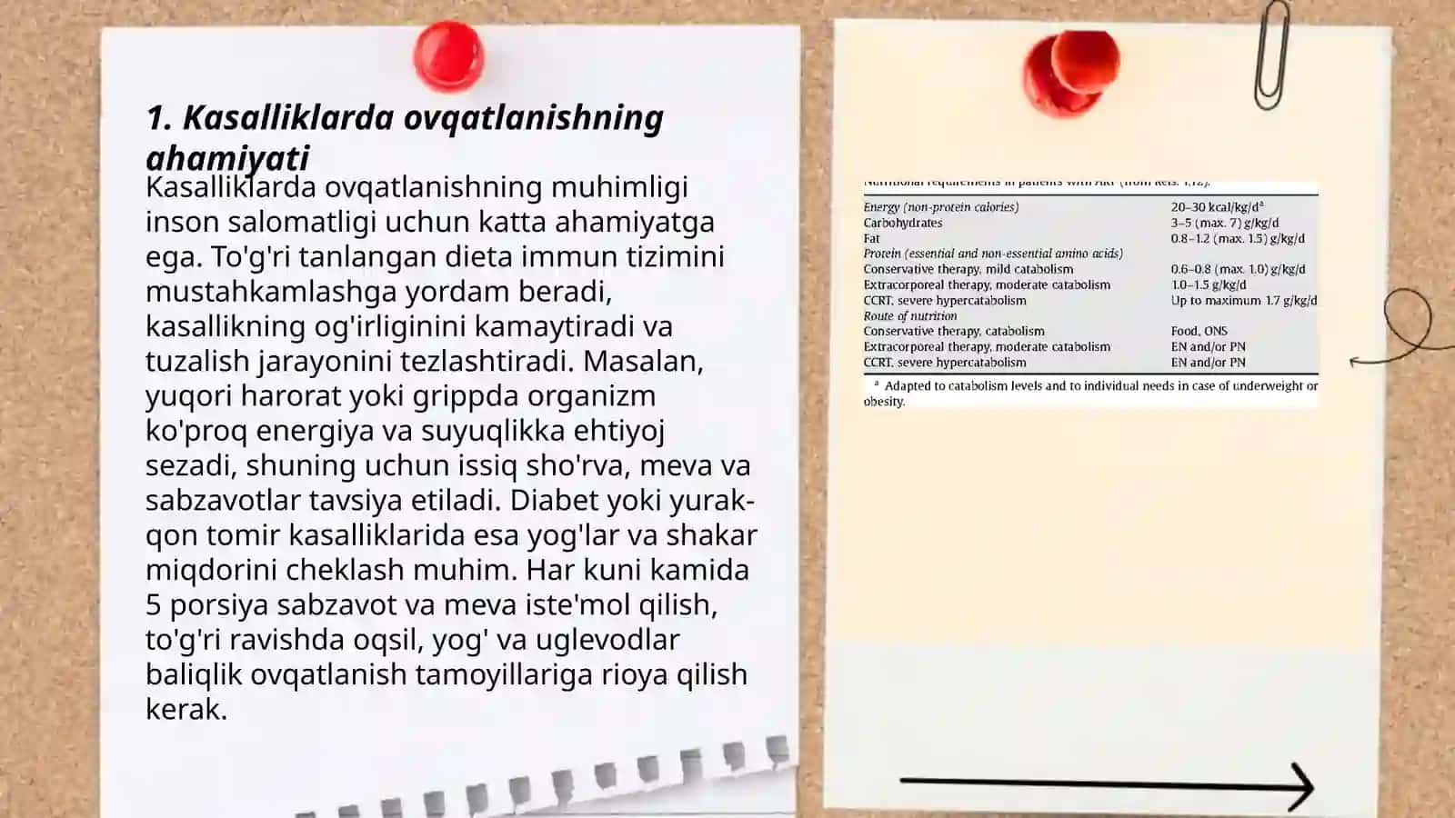 Bemorlar ovqatlanishi shifobaxsh ovqatlanish haqida tushuncha 3