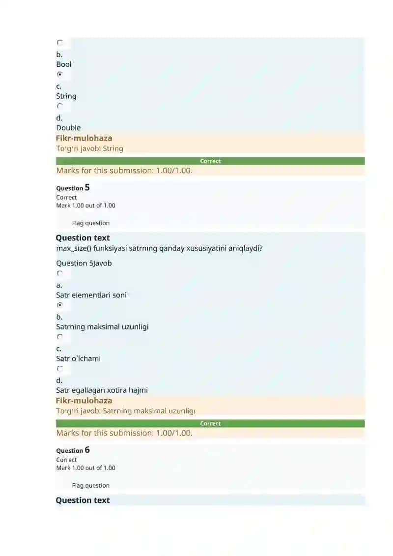 Simvolli ma’lumotlarni i 3