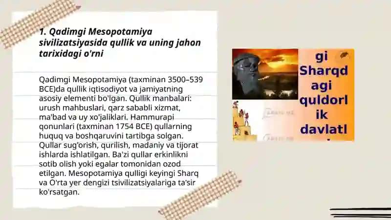 Quldorlik sivilizatsiyalarini jahon tarixidagi òrni 3