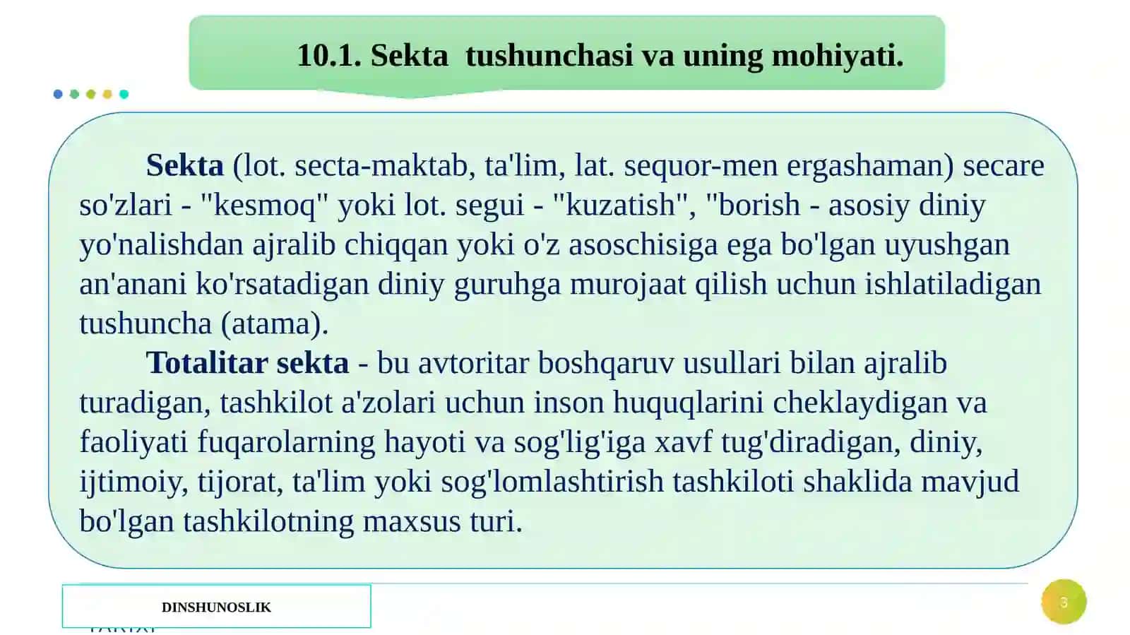 FALSAFA KAFEDRASI 3