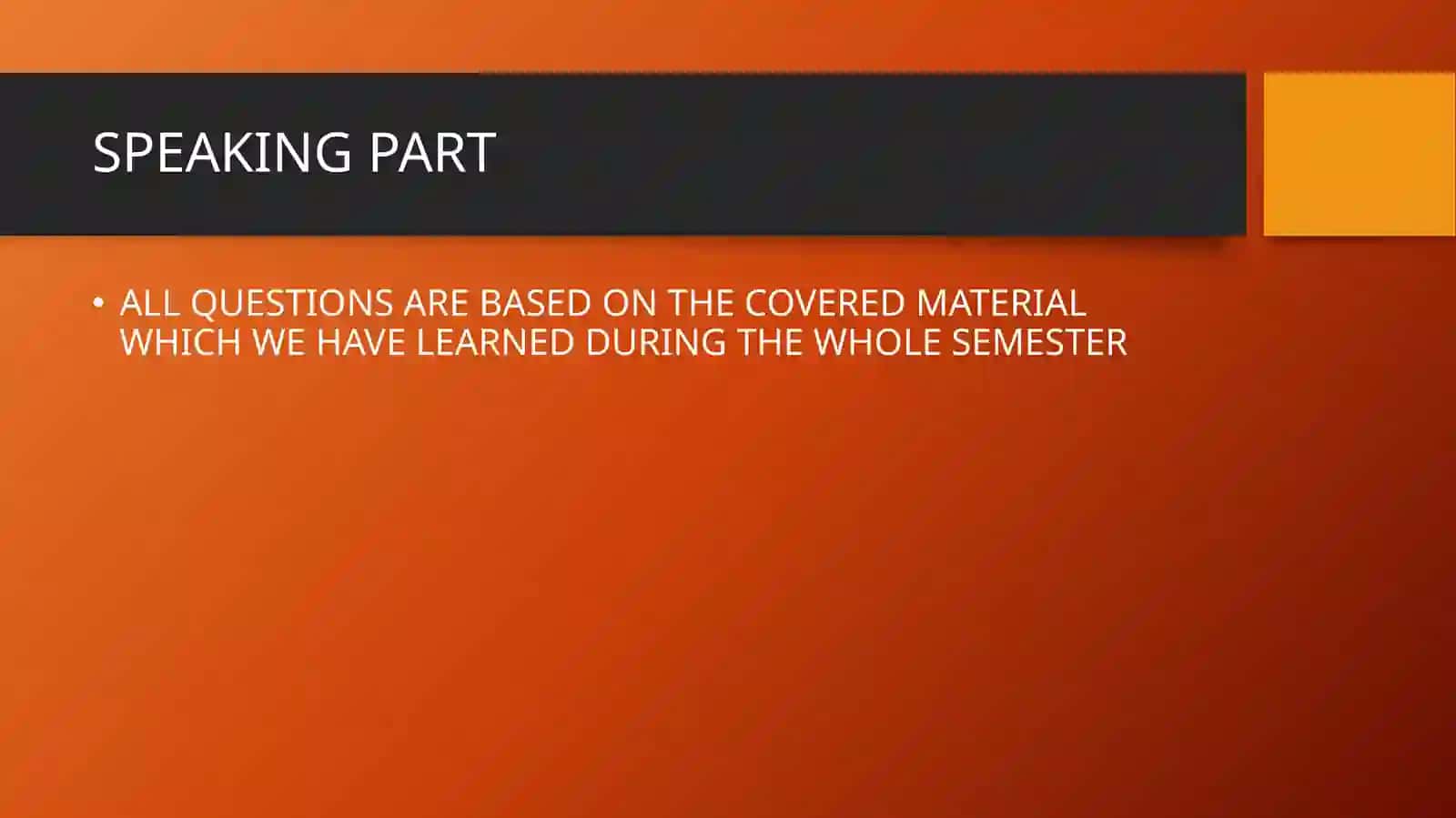 Brief information on Final work of third year students of International Relations faculty 3