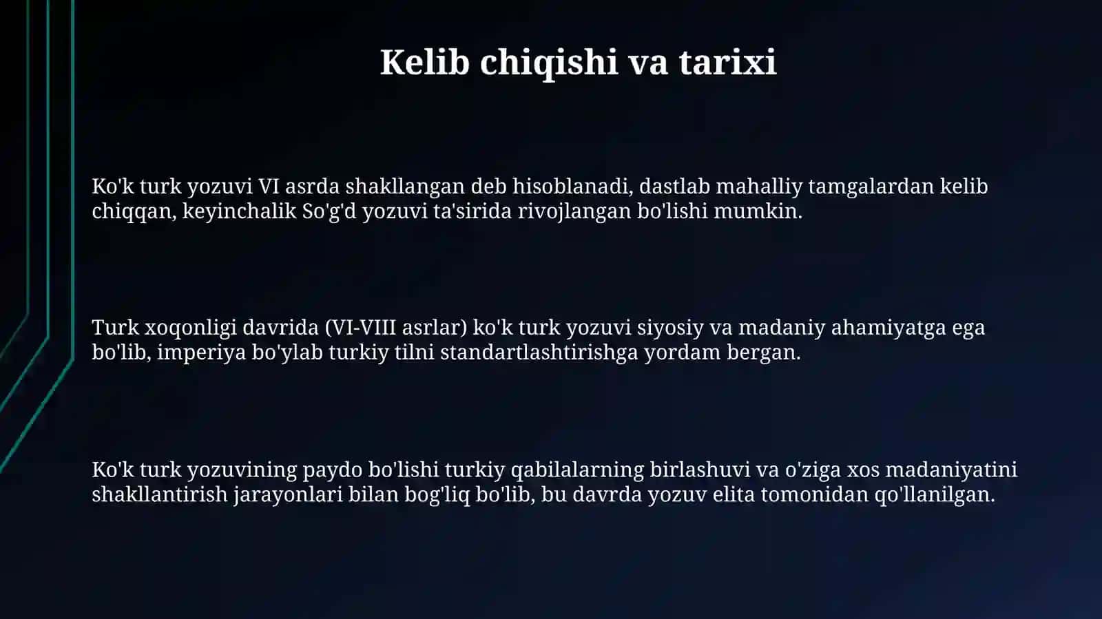 Ko‘kturk yozuvi yodgorliklari 3