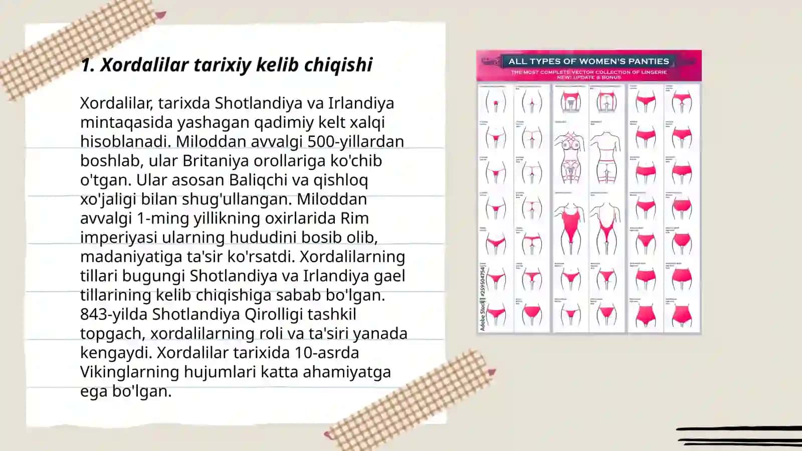Xordalilar tipi 3