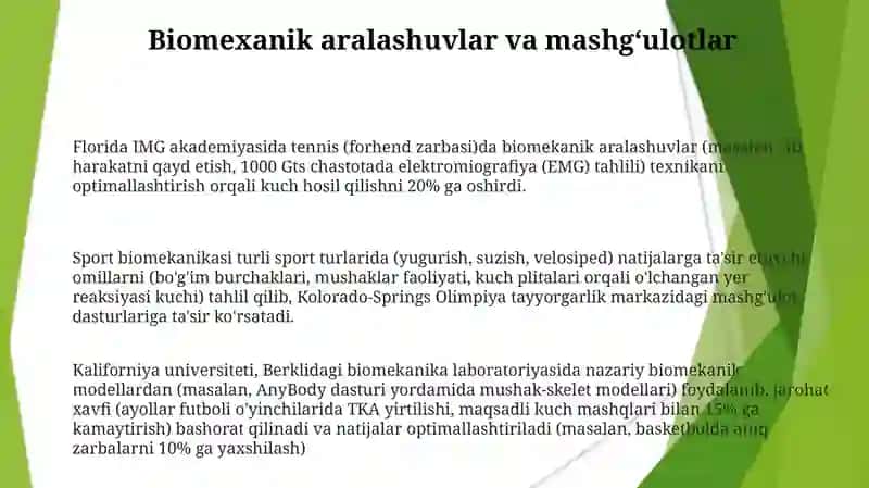 Sport biomexanikasi uning nazariyasi va usullari 3