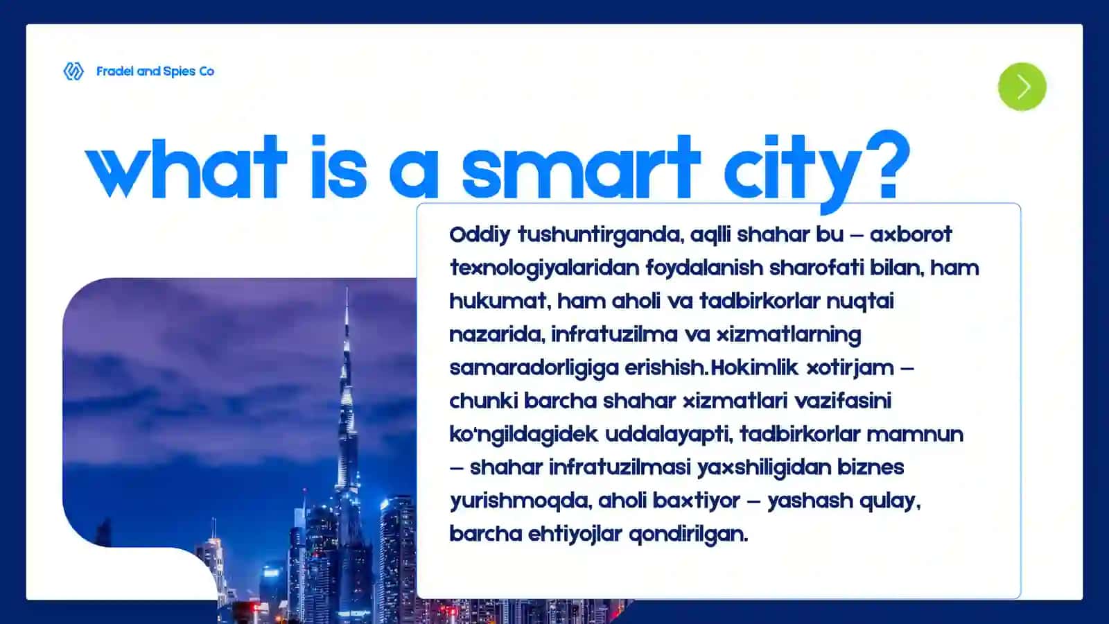 Sanoat 4.0. Aqilli shaharlar va reytinglari 3
