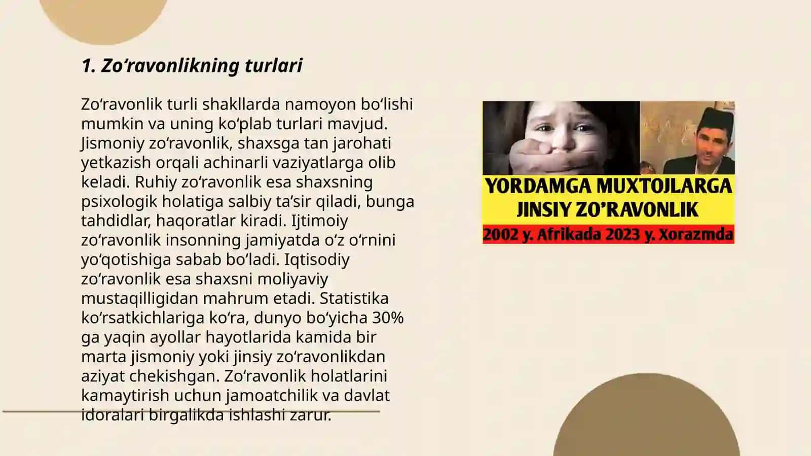Zo‘ravonlik mavzusida taqdimot 3