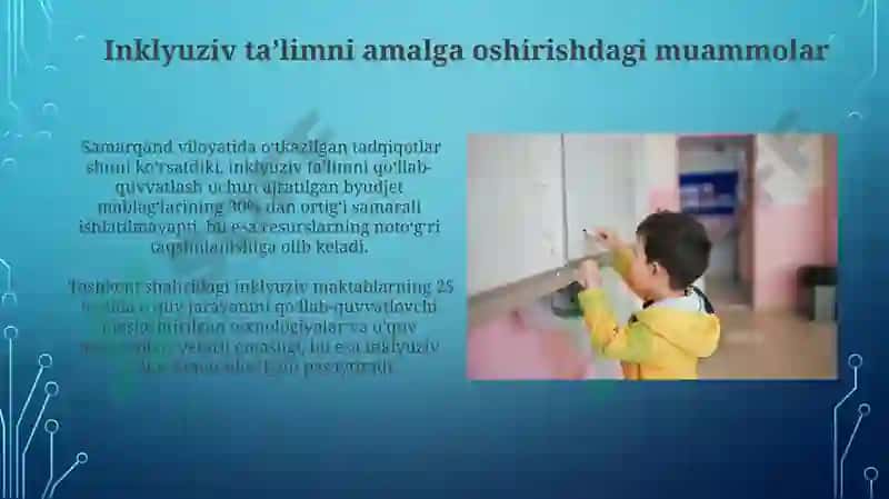 Inklyuziv taʼlim Abdumurodova Sevinch 3