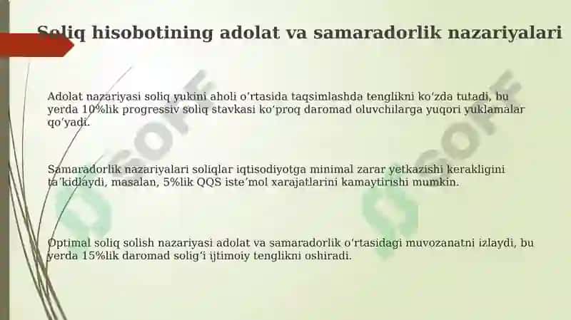 Soliq hisobotining nazariy asoslari 3
