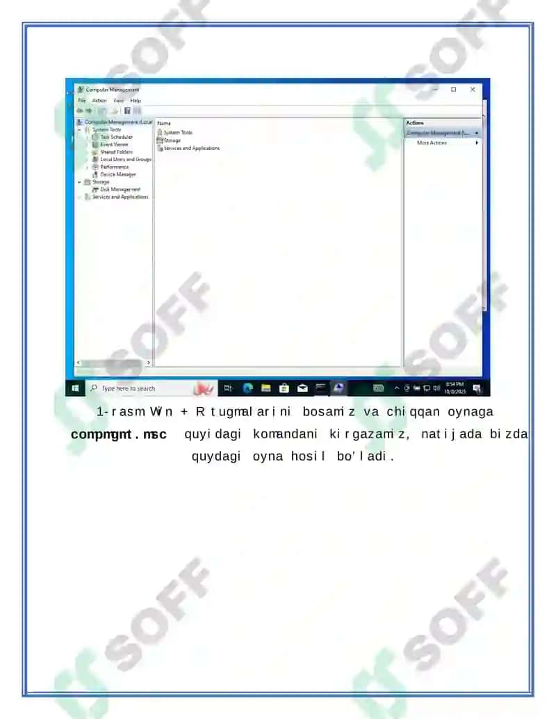 Windows operatsion tizimida foydalanuvchilar va guruhlar uchun foydalanish huquqlarini sozlash 3