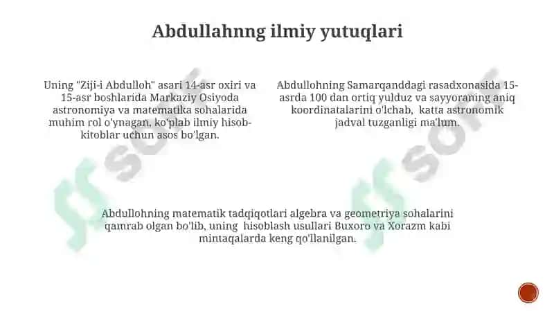 Abdulloh Turkiy ilmiy merosi 3