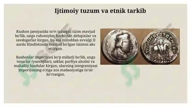 Kushan davlatining ijtiomiy siyosiy hayoti 3