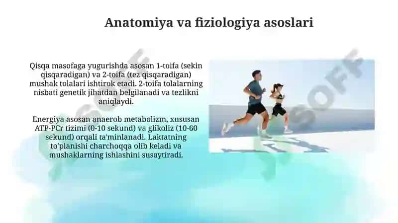 Qisqa masofaga yugurishda maxsus jismoniy tayyorgarlik 3