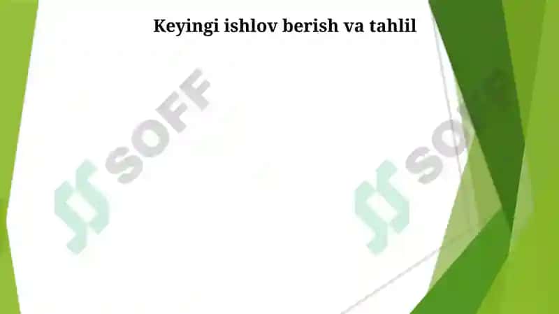 Simulyatorlar bilan ishlash usullari 3