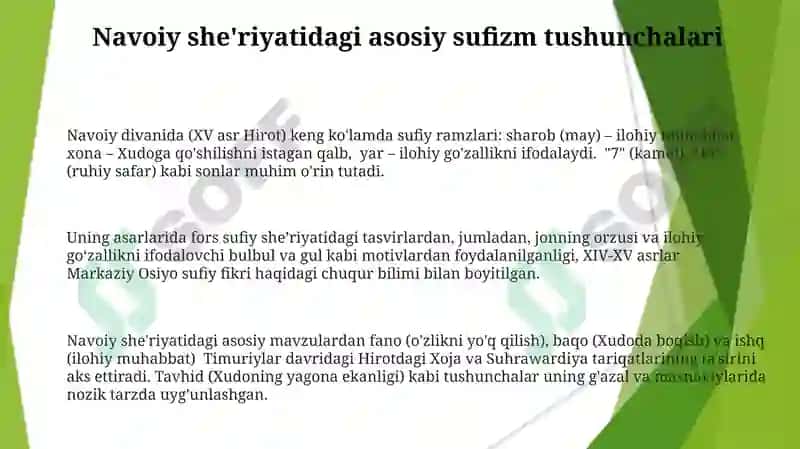 Alisher Navoiy sheʼriyatidagi tasavvufiy timsollar 3