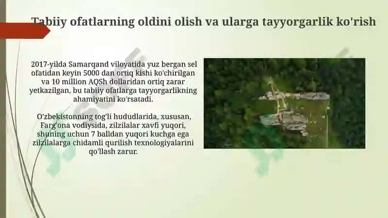 Tabiiy boyliklardan oqilona foydalanishning geoekologik afzalliklari 3