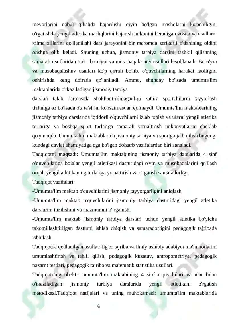Yengil atletika darslarini tashkil etish va oʻtkazish 3