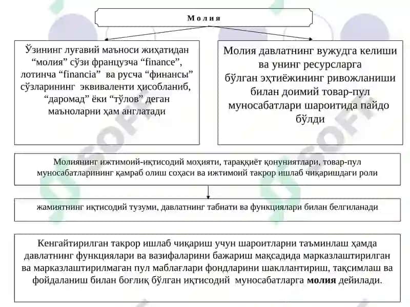 Молия ва молия назариясига кириш 3