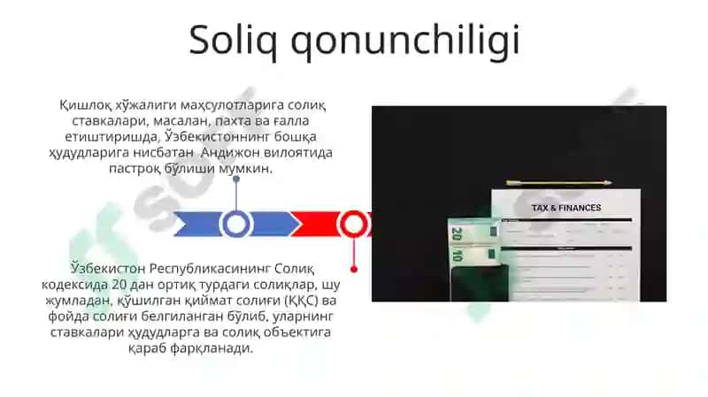 Soliq stavkalari va soliq turlari 3