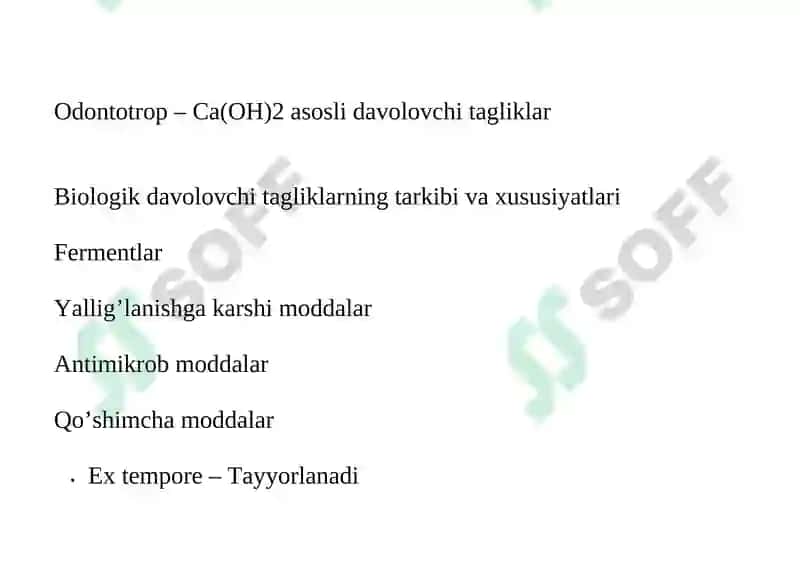 Davolovchi tagliklar 3