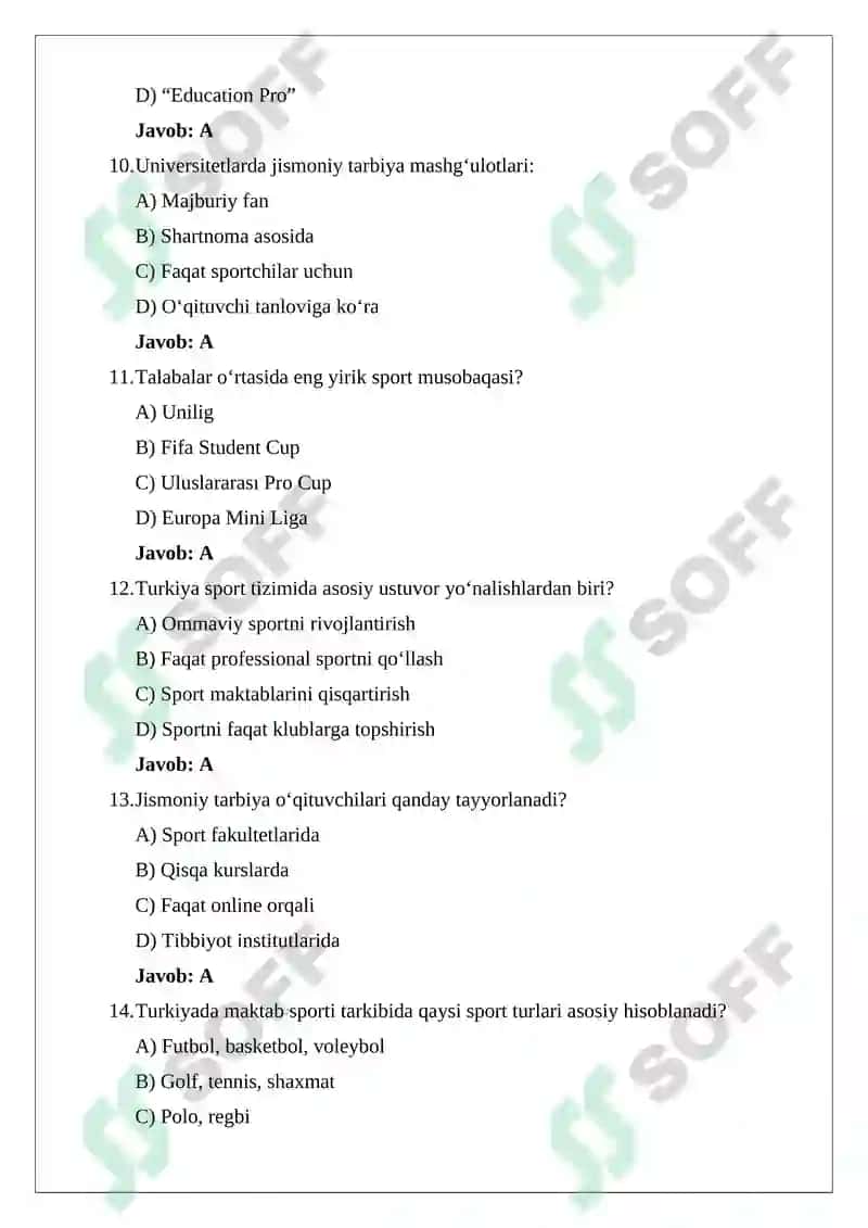 Turkiya, Fransiya, Germaniya ta’lim tizimlarida sport ishlarini tashkil etilishi 3