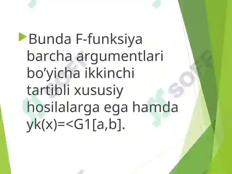 Ekstremumning zaruriy sharti 3