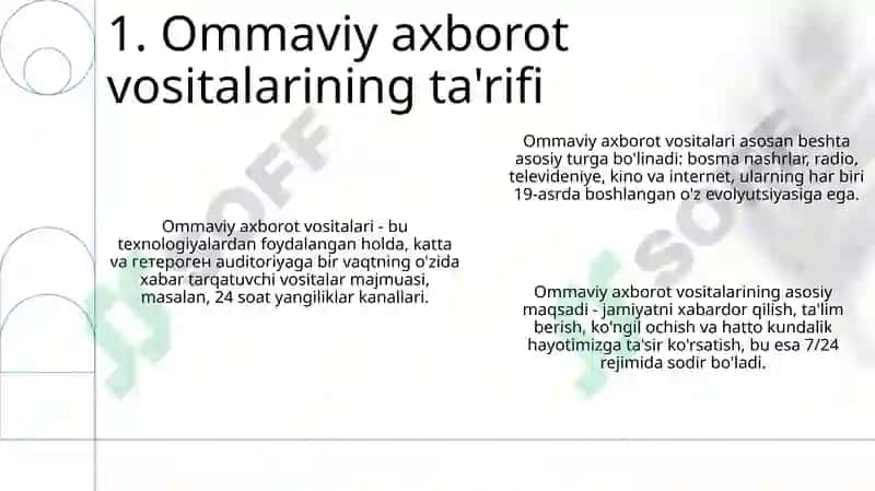 Ommaviy axborot vositalari turlari 3