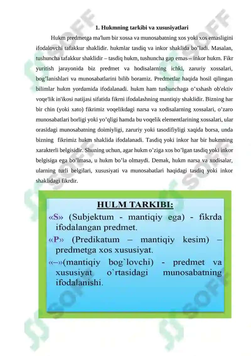 Hukmning tarkibi va xususiyatlari 3