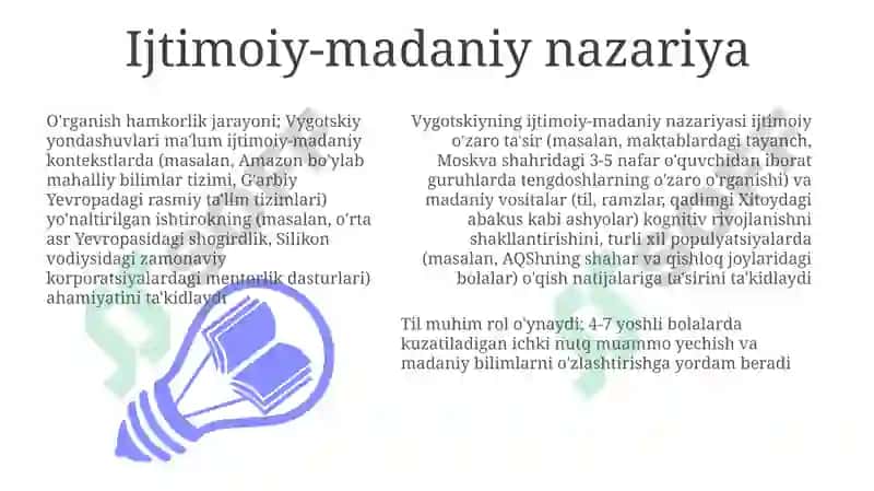 L.S.Vigotskiy ta'limoti psixologik yondashuvlari 3