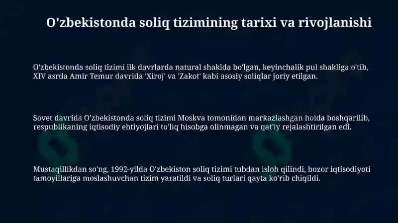 O'zbekistondagi soliq tizimi 3