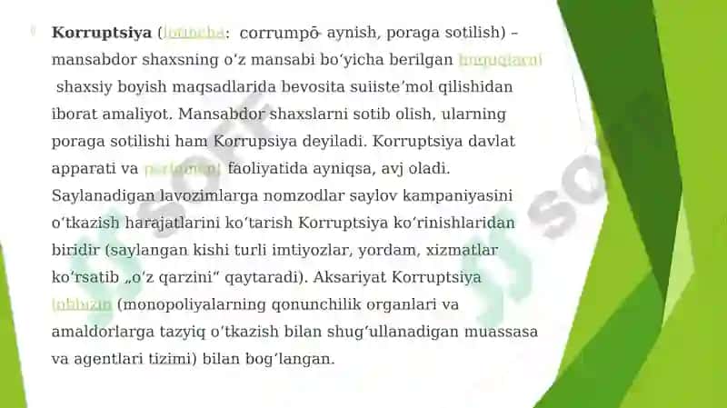 O’zbekistonda korrupsiyaga qarshi kurash mexanizmlari 3