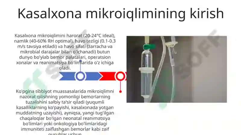 Kasalxona xonalarining mikroiqlimni oʻrganish va baholash 3
