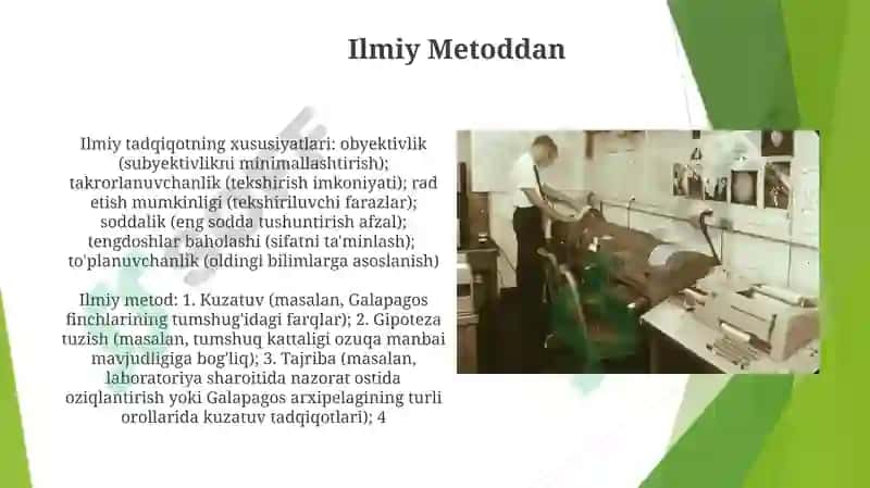 Ilmiy taqdiqot,uning mazmuni va o‘ziga xos tomonlari 3