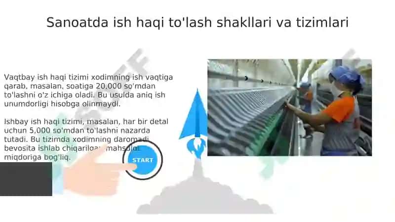 Sanoatda ish haqi to'lash shakllari va tizimlari 3