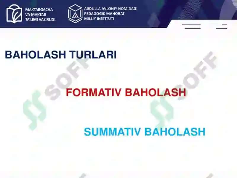 Yangi baholash tizimini joriy etishda O‘IBDO‘ning vazifalari. 3