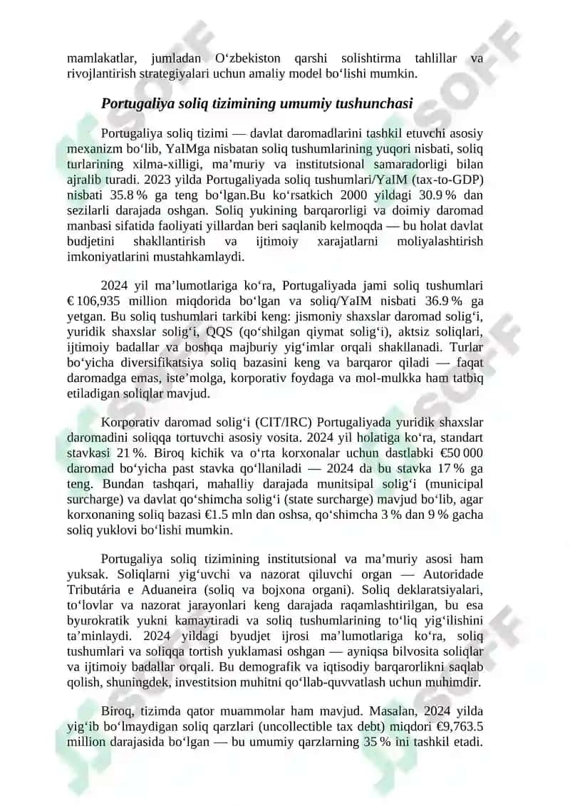 Portugaliya soliq tizimi 3