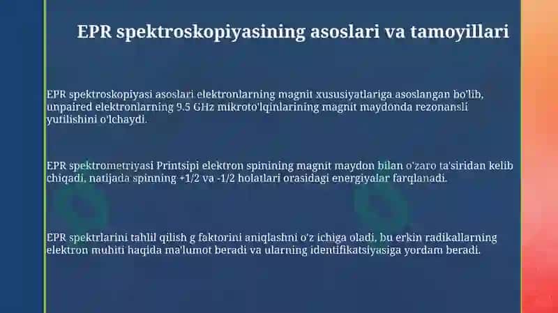 EPR spektroskopiyasi 3