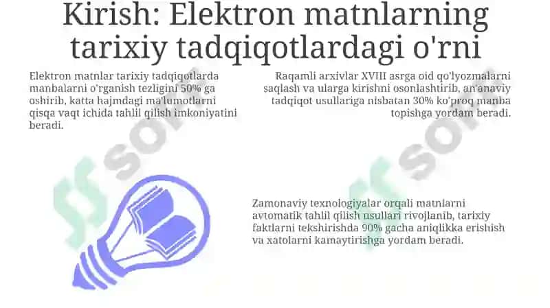Elektron matnlar tarixiy tadqiqotlar uchun 3