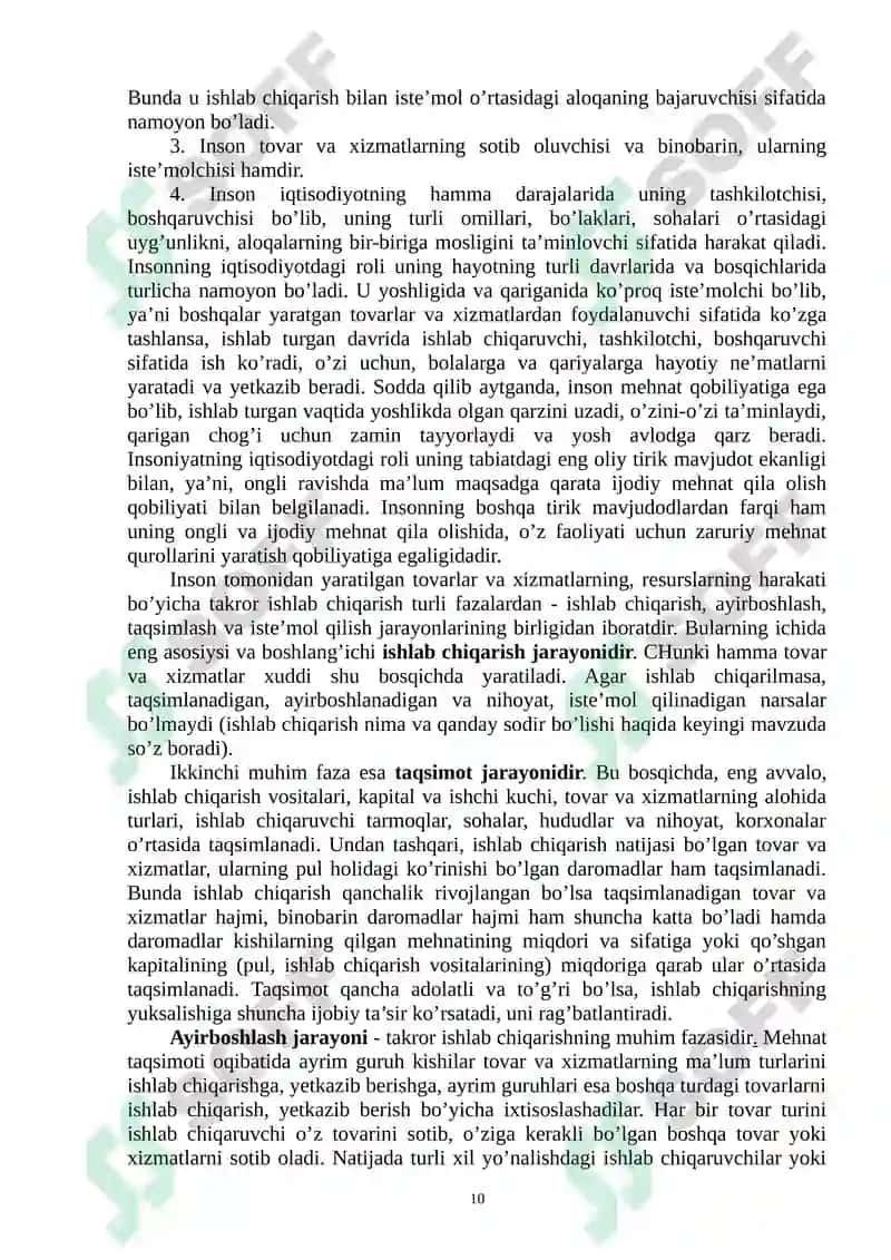 IQTISODIYOT NAZARIYASI FANINING PREDMETI VA BILISH USLUBI 3