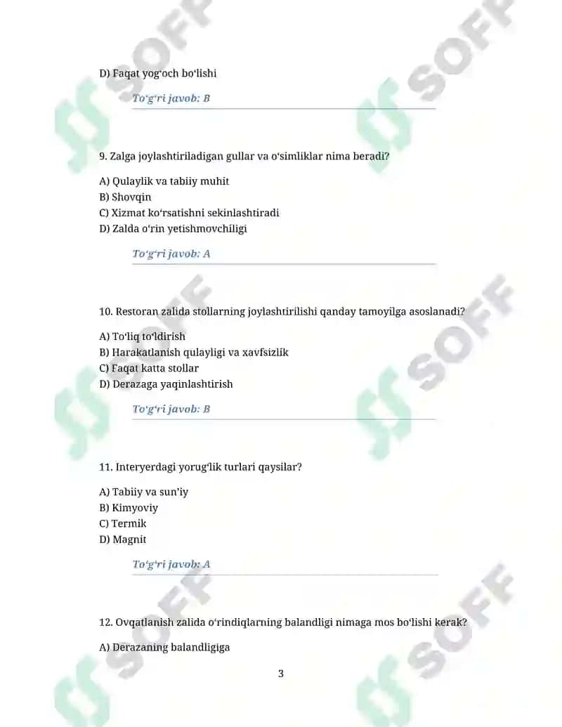 Ovqatlanish zali interyer dizayni 3