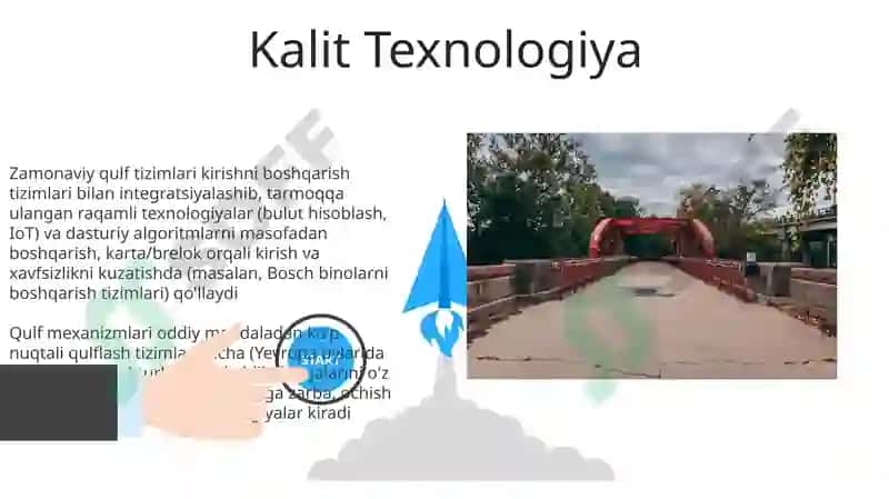 Zamonaviy qulf mexanizmlari 3