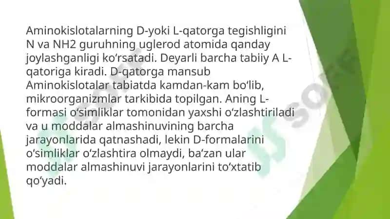 Aminokislotalar 3