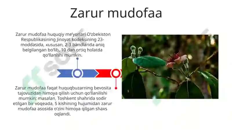 Zarur mudofaa huquqiy me’yorlari 3