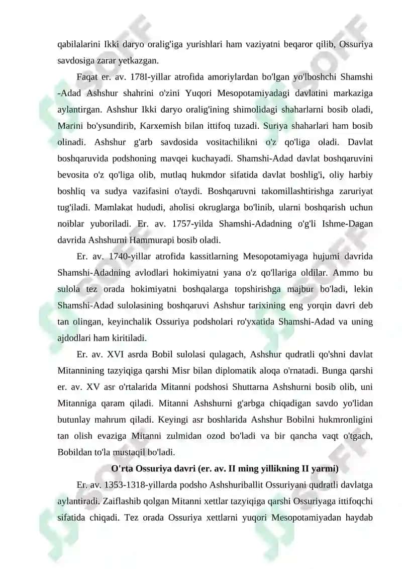 Qadimgi Ossuriya madaniyati 3