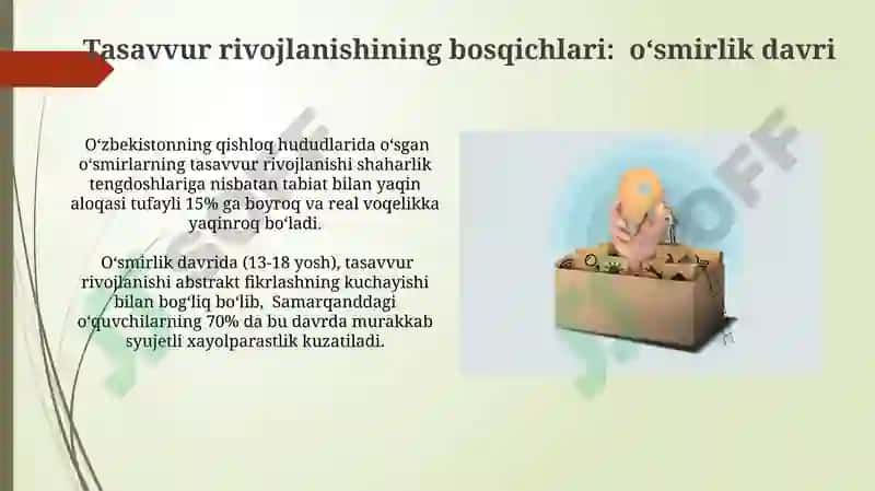 Tasavvur tushunchasi va uning mohiyati 3