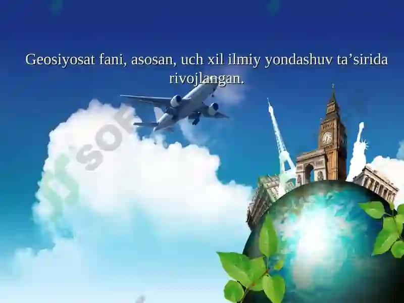 Geosiyosat fanining asosiy tushunchalari 3